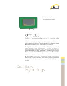 OTT Compact Bubbler System Brochure (AUS)