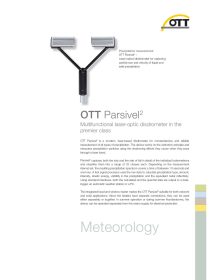 OTT Parsivel-2 Brochure (AUS)