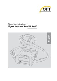 OTT Z400 User Manual