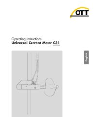 OTT C31 User Manual
