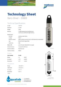 Baro-Diver Specification Sheet (AUS)