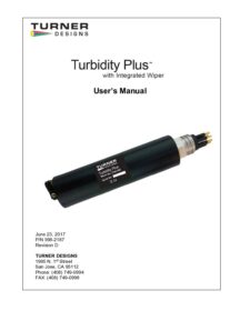 Turner Designs Turbidity Plus User Manual