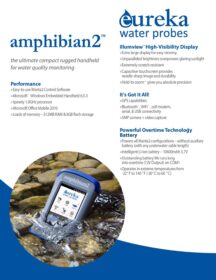 Eureka Amphibian2 Handheld Display - Sales Brochure (AUS)