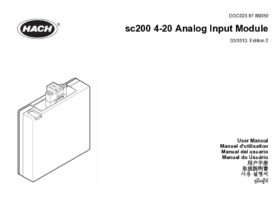 SC200 Controller  4-20 Analog Input Module