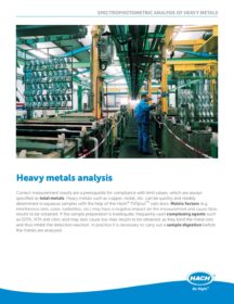 DRB200 Heavy Metal Analysis