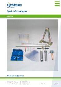 Eijkelkamp Split Tube Sampler Set (04.17) - User Manual