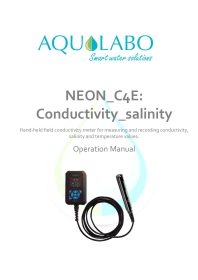 User manual Portable Conductivity meter NEON